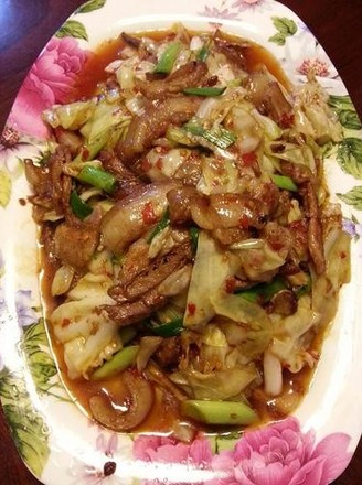 Chinese Cabbage Twice-cooked Pork recipe