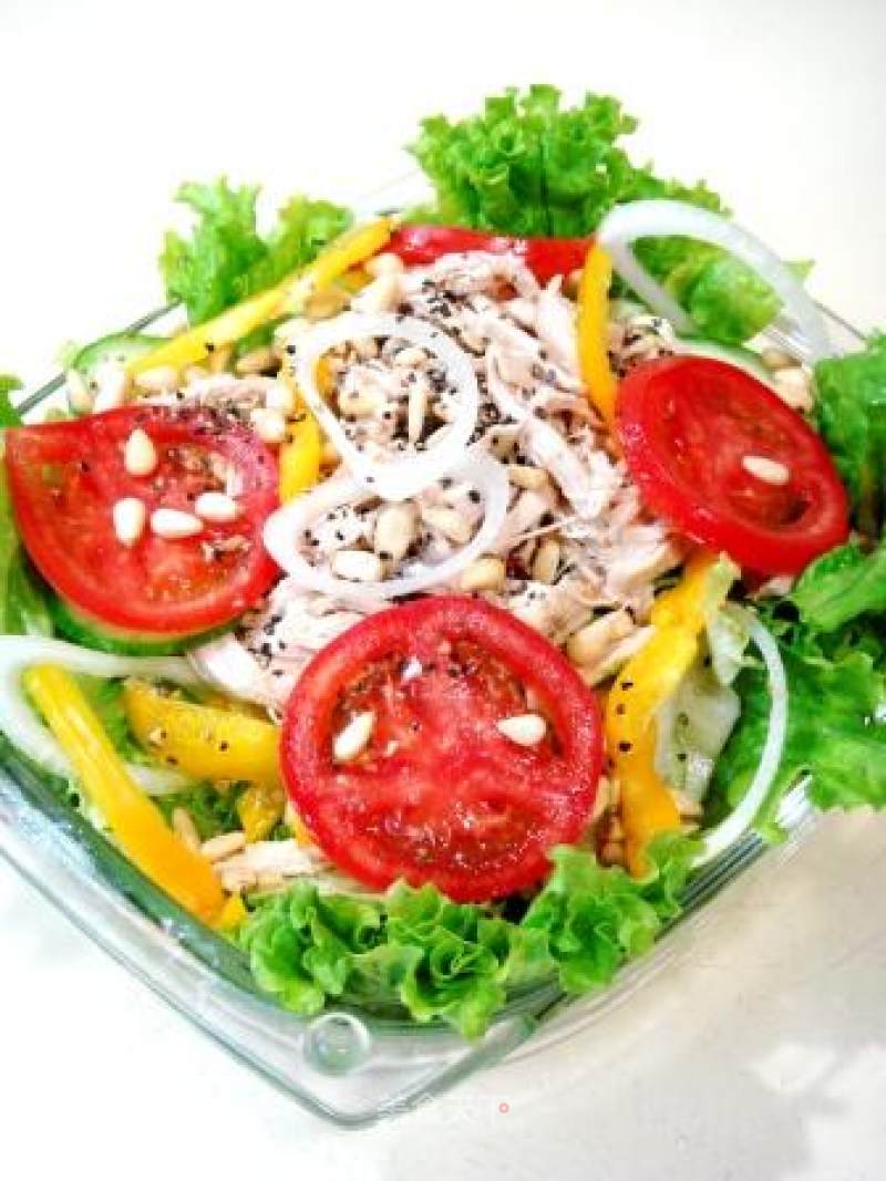 Chicken Seasonal Vegetable Salad