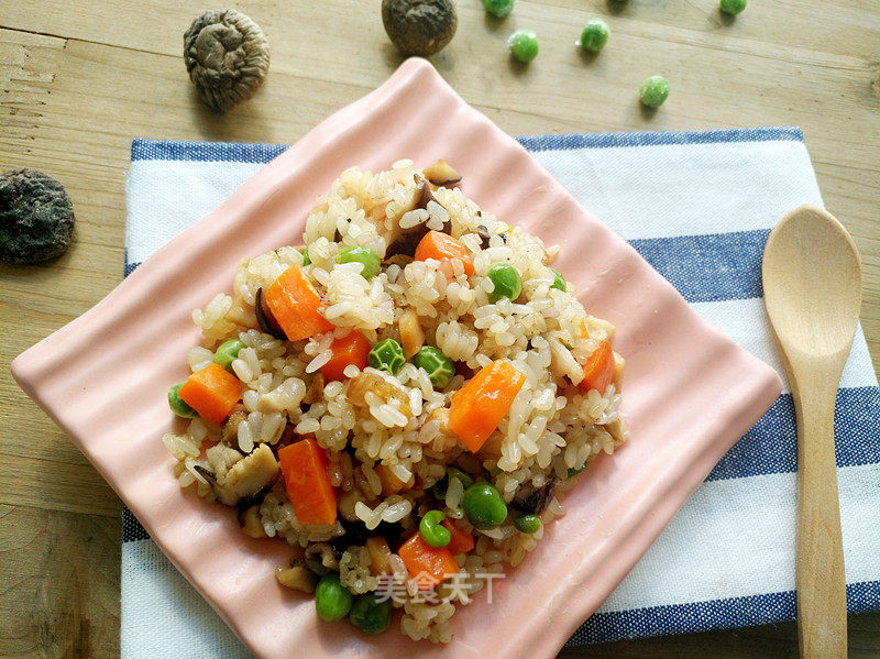 Delicious Fried Glutinous Rice