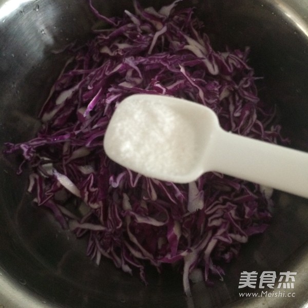 Purple Cabbage Salad recipe