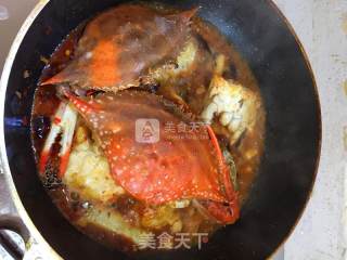 Golden Autumn Gourmet Spicy Swimming Crab recipe