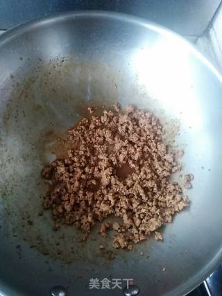 Minced Meat and Taro Shreds recipe
