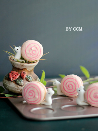 Pink Snail Macaron recipe