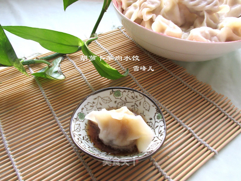 Lamb and Carrot Dumplings recipe