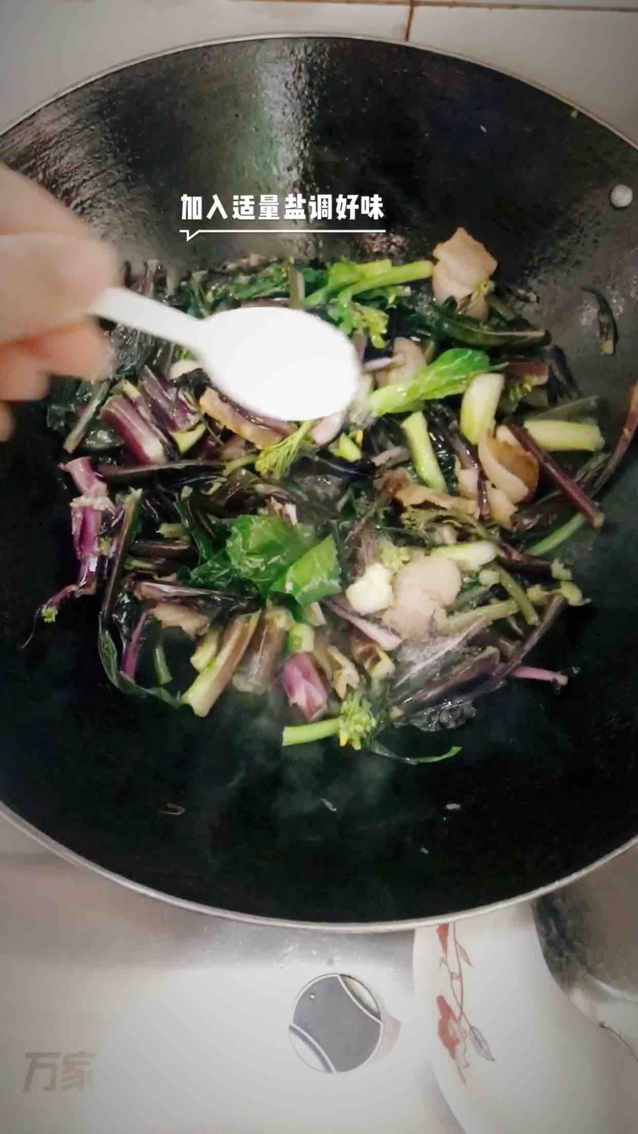 Stir-fried Beetroot with Bacon recipe