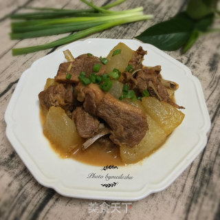 Braised Duck with Winter Melon recipe