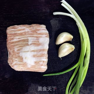 Garlic with Pork Neck recipe