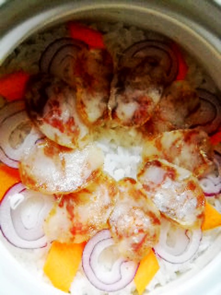 Shacha Onion Claypot Rice recipe