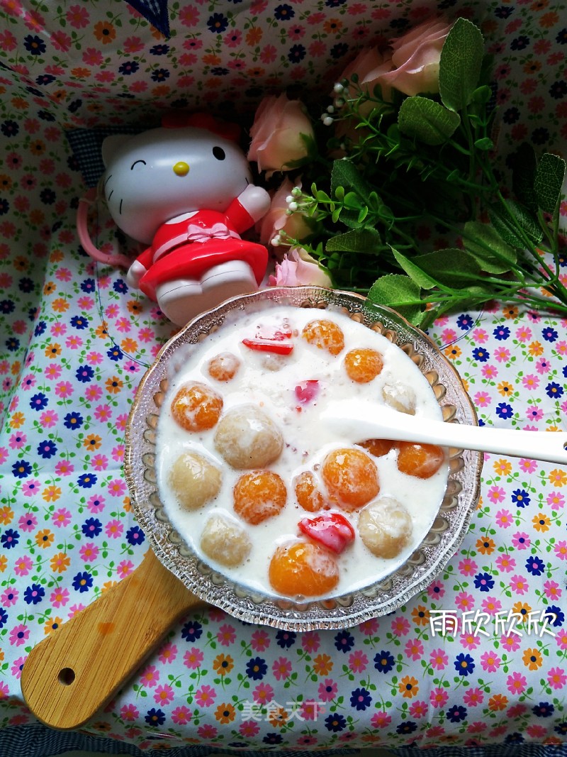 Handmade Taro Balls recipe
