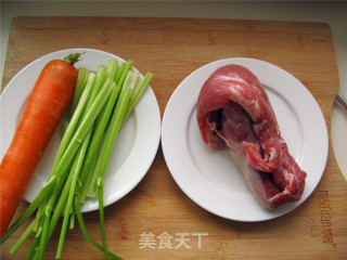 Stir-fried Celery Tenderloin recipe