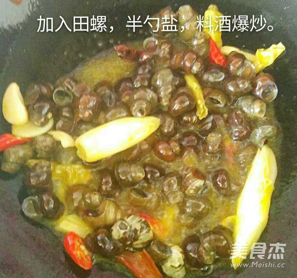 Stir-fried Escargot recipe