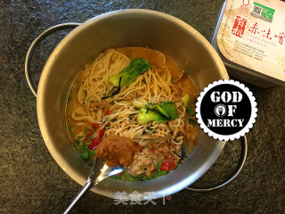 The Warmest Bowl of Beef Bone Soup & Beef Miso Noodles recipe