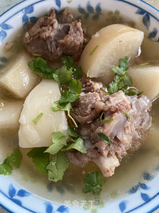 Radish Lamb Soup recipe