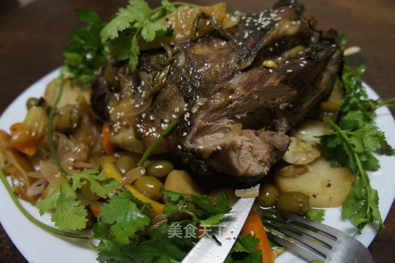 Greek Roast Leg of Lamb recipe