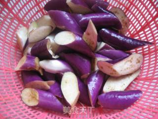 Stir-fried Eggplant with String Beans recipe