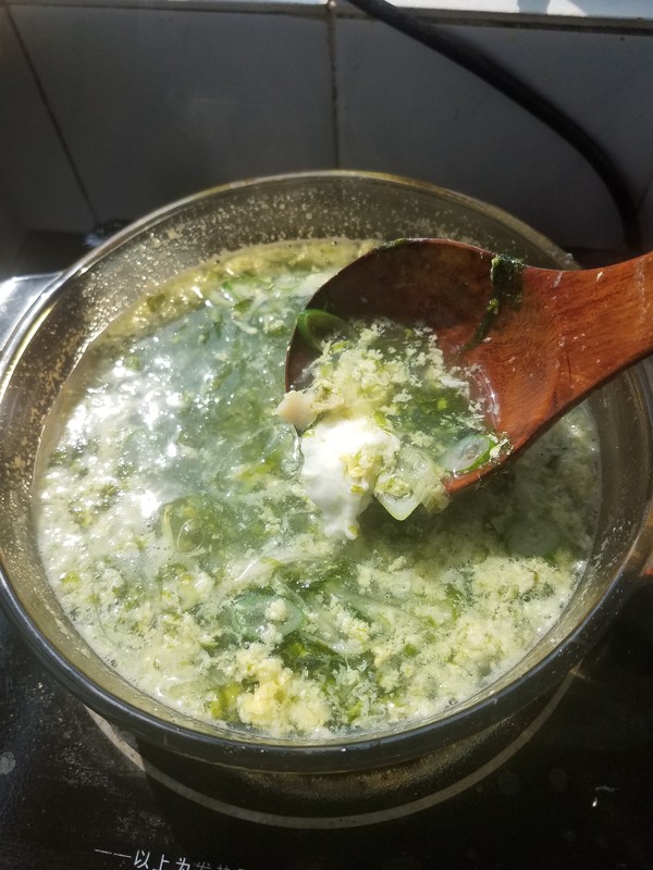 Scallop Egg Drop Soup recipe
