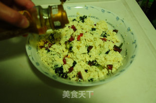 Refreshing and Delicious Songhua Egg Mixed Tofu recipe