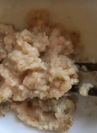 Black Pepper Chicken Patties recipe