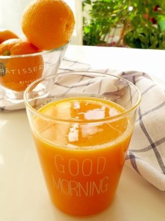 Sweet Orange and White Pear Juice