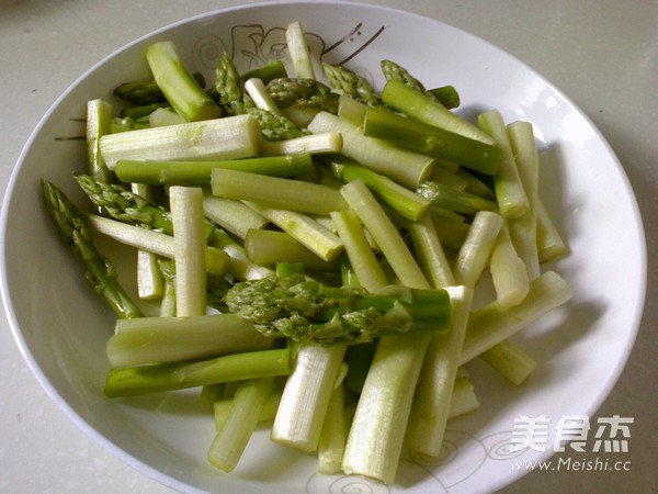 Stir-fried Shrimp with Asparagus recipe