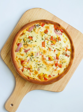 Chicken and Vegetable Pizza recipe
