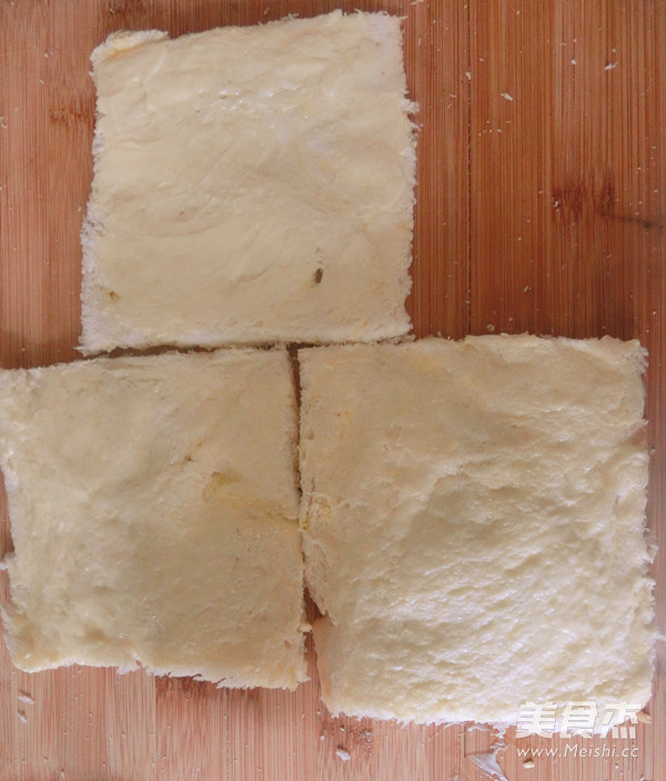 Vegetable Toast Roll with Seaweed Cheese recipe