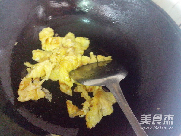 Scrambled Eggs with Okra recipe