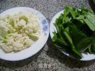 Stir-fried Cauliflower with Canola recipe