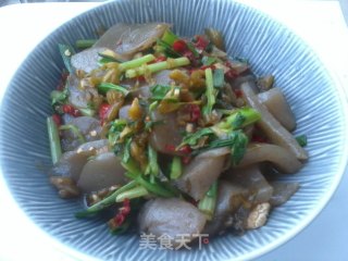 Sour and Spicy Konjac recipe