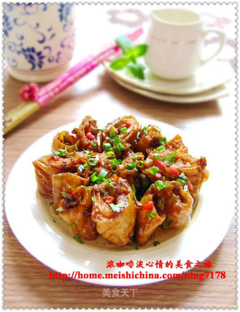 [lu Cuisine]—nine-turn Large Intestine recipe