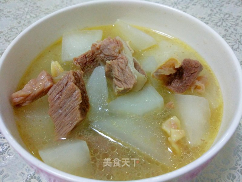Beef Brisket Stewed with Radish recipe