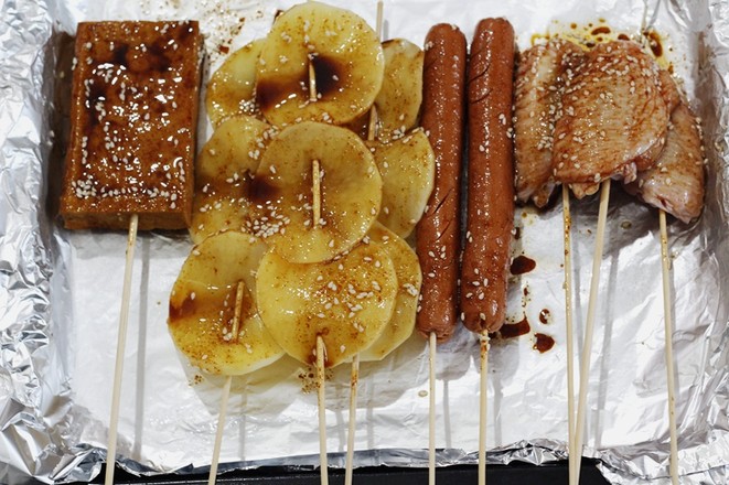 Homemade Bbq Skewers recipe