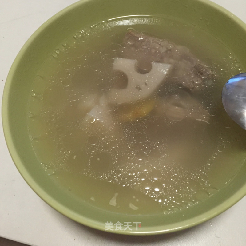 Lotus Root Pork Ribs Soup recipe