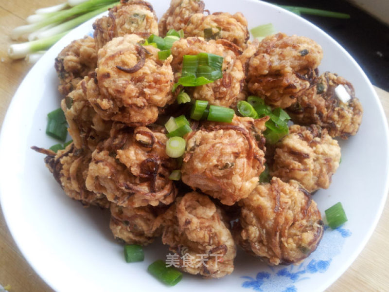 Crispy Fried Carrot Meatballs recipe