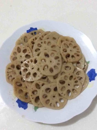 Roasted Lotus Root Slices recipe