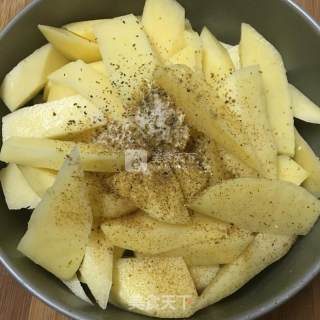 #aca烤明星大赛#roasted Potato Wedges recipe