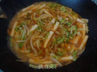 Korean Fried Rice Cake recipe