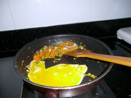 Fried Rice with Dried Vegetables recipe