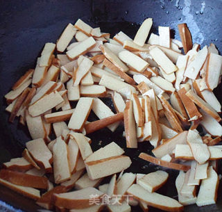 Vegetarian Stir-fried Fragrant Dried Snow Peas recipe