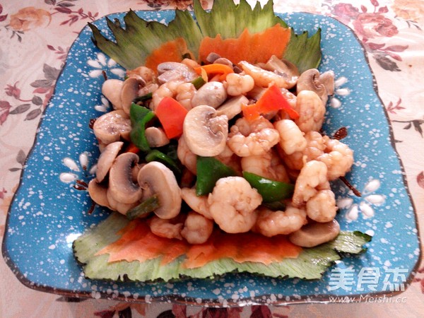 Tricholoma Shrimp recipe