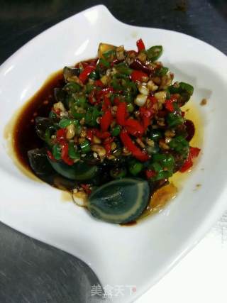 Hunan Flavor Preserved Eggs recipe