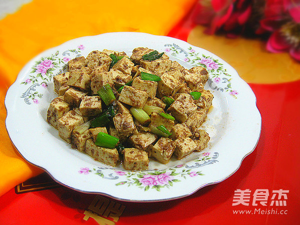 Stir-fried Tofu with Shrimp Paste recipe