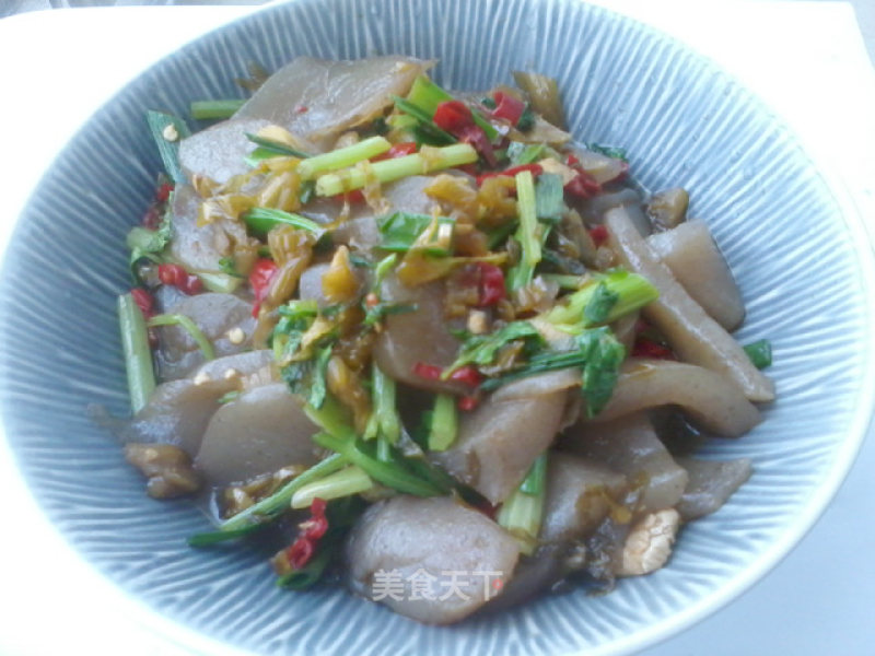 Sour and Spicy Konjac recipe