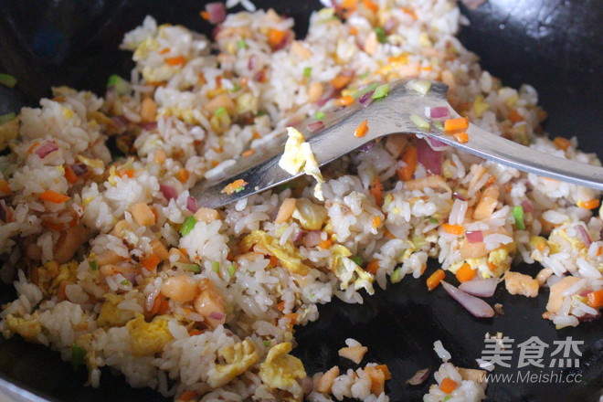 Five Egg Fried Rice recipe