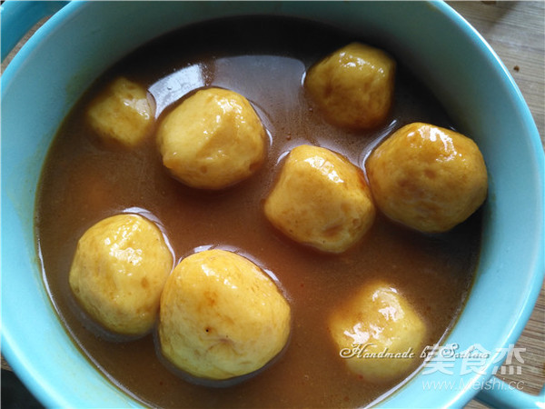Quick Version Curry Fish Balls recipe