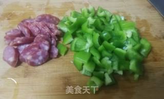 Sausage Stir-fried Bell Peppers recipe