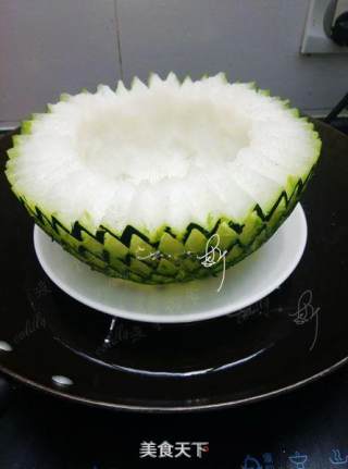 Seafood Winter Melon Cup recipe