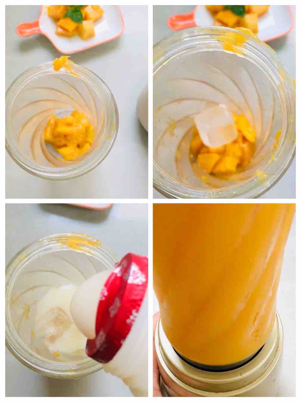 Iced Mango Probiotics recipe