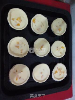 Yellow Peach Egg Tart recipe