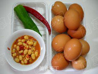 Braised Money Egg with Laba Beans recipe